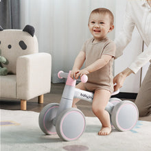 Load image into Gallery viewer, Baby Balance Bikes with 4 Wheels for 12-36 Months Toddler Mini Bike-Pink
