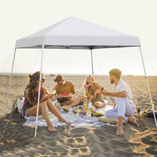 Load image into Gallery viewer, 10 x 10 Feet Outdoor Instant Pop-up Canopy with Carrying Bag-White
