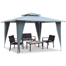 Load image into Gallery viewer, 2-Tier 11.5&#39;x11.5&#39; Gazebo Canopy Shelter Patio Tent
