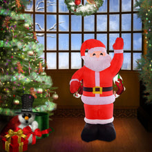 Load image into Gallery viewer, 8 Feet Inflatable Christmas Xmas Santa Claus Decoration

