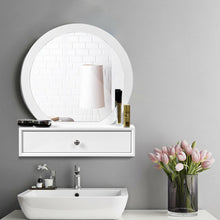 Load image into Gallery viewer, Makeup Dressing Wall Mounted Vanity Mirror with 2 Drawer
