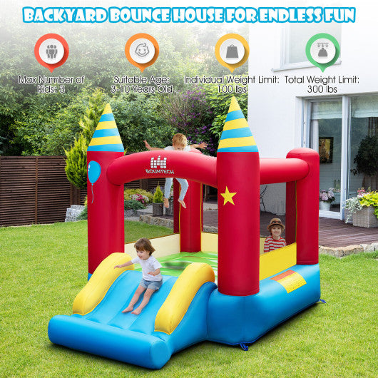 Kids Inflatable Bounce Castle Excluded Blower