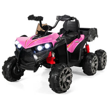 Load image into Gallery viewer, Kids Battery-Powered Ride-On Toy with 4WD-Pink
