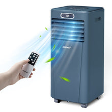 Load image into Gallery viewer, 8000BTU 3-in-1 Portable Air Conditioner with Remote Control-Dark Blue
