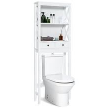 Load image into Gallery viewer, Toilet Space Saver Bathroom Organizer Storage Shelf with Drawers
