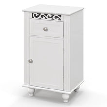 Load image into Gallery viewer, Bathroom Floor Storage Cabinet Organizer with Drawer
