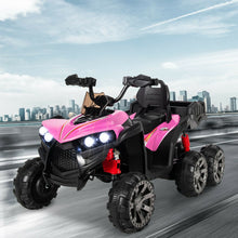 Load image into Gallery viewer, Kids Battery-Powered Ride-On Toy with 4WD-Pink
