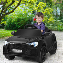 Load image into Gallery viewer, 12V Licensed Audi Q8 Kids Cars to Drive with Remote Control-Black
