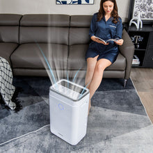 Load image into Gallery viewer, 60-Pint Dehumidifier for Home and Basements 4000 Sq. Ft with 3-Color Digital Display-White
