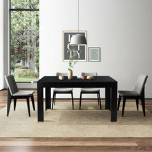 Load image into Gallery viewer, 63 Inch Rectangular Modern Dining Kitchen Table for 6 People
