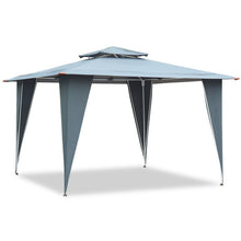 Load image into Gallery viewer, 2-Tier 11.5&#39;x11.5&#39; Gazebo Canopy Shelter Patio Tent
