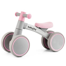 Load image into Gallery viewer, Baby Balance Bikes with 4 Wheels for 12-36 Months Toddler Mini Bike-Pink
