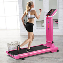 Load image into Gallery viewer, 1.5HP LED Folding Exercise Fitness Running Treadmill with USB MP3-Pink
