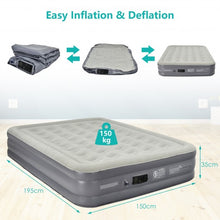 Load image into Gallery viewer, Portable Inflation Air Bed Mattress with Built-in Pump
