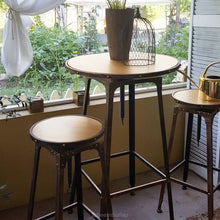Load image into Gallery viewer, 3 pcs Antique Table and Chairs Set
