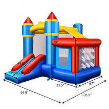 Load image into Gallery viewer, Inflatable Bounce House Castle with Balls &amp; Bag
