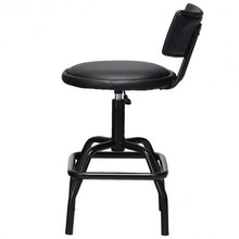 Load image into Gallery viewer, Adjustable Swivel Vintage PU Leather Bar Stool
