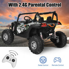 Load image into Gallery viewer, 12 V Electric Kids Ride-On Car 2-Seater SUV Off-Road UTV with Remote-CAMO
