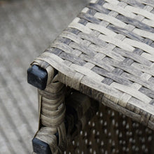 Load image into Gallery viewer, 4 pcs Patio Rattan Cushioned Sofa
