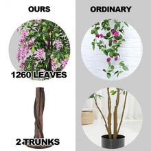 Load image into Gallery viewer, 6-Feet Artificial Wistera Silk Indoor-Outdoor Tree
