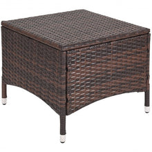 Load image into Gallery viewer, 3PCS Outdoor Patio Rattan Wicker Furniture Set-Beige
