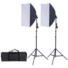 Load image into Gallery viewer, 2 x 85W Continuous Bulb Light Softbox Photography Lighting Kit
