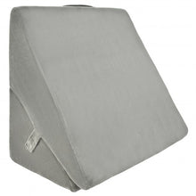 Load image into Gallery viewer, Adjustable Memory Foam Reading Sleep Back Support Pillow-Gray
