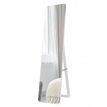 Load image into Gallery viewer, Full Length Frameless Wall Mountable Floor Mirror-White
