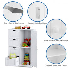 Load image into Gallery viewer, Standing Indoor Wooden Cabinet with 4 Drawers
