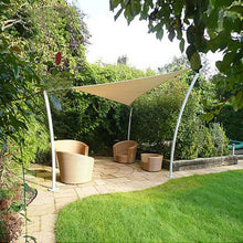 Load image into Gallery viewer, 11.8&#39; /16.4&#39; Triangle Sun Shade Sail UV Top Outdoor Canopy Patio Lawn Cover Pool
