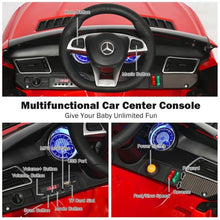 Load image into Gallery viewer, 12V Mercedes Benz GLE Licensed Kids Ride On Car -Red
