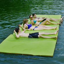 Load image into Gallery viewer, 12&#39; x 6&#39; 3 Layer Floating Water Pad-Green
