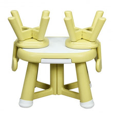 Load image into Gallery viewer, Kids Table and 2 Chair Set with Storage Bins-Yellow
