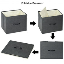 Load image into Gallery viewer, 5 Drawers Room Wood Dresser Storage Side Table Display Organizer
