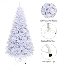 Load image into Gallery viewer, 6&#39; / 7.5&#39; / 9&#39; Hinged Artificial Christmas Tree with Metal Stand-6&#39;
