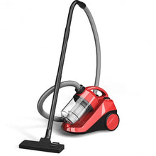 Load image into Gallery viewer, Bagless Cord Rewind Canister Vacuum Cleaner w/ Washable Filter
