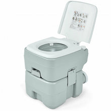 Load image into Gallery viewer, 5.3 Gallon 20 L Portable Potty Commode for RV Camping Indoor Outdoor
