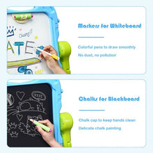 Load image into Gallery viewer, Double Sided Magnetic Drawing Art Easel-Blue
