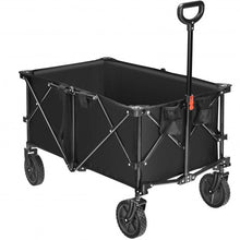 Load image into Gallery viewer, Outdoor Utility Garden Trolley Buggy -Black
