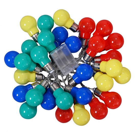 Christmas LED String Ball Lights Xmas Wedding Party Garden Decor Lamp Colorful