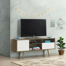 Load image into Gallery viewer, Modern TV Stand with 3 Shelves Storage Drawer
