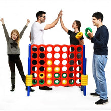 Load image into Gallery viewer, Jumbo 4-to-Score 4 in A Row Giant Game Set-Blue
