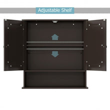 Load image into Gallery viewer, Bathroom Wall Mount Mirror Cabinet Organizer-Brown
