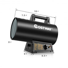 Load image into Gallery viewer, 60000 BTU Outdoor Protection Portable Propane Forced Air Heater
