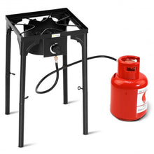 Load image into Gallery viewer, 100 000-BTU Portable Propane Outdoor Camp Stove with Adjustable Legs

