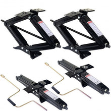 Load image into Gallery viewer, 4 pcs 5000 lbs RV Leveling Jacks Trailer with Handle
