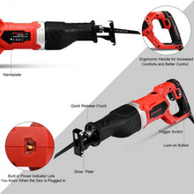 Load image into Gallery viewer, Electric Reciprocating Saw Handheld Wood &amp; Metal Cutting Tool Kit
