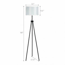 Load image into Gallery viewer, Modern Metal Tripod Floor Lamp with Chain Switch

