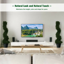 Load image into Gallery viewer, 2 pcs 3 ft  In/outdoor Decoration Artificial Cedar Spiral Tree

