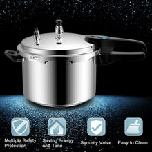 Load image into Gallery viewer, 6-Quart Aluminum Pressure Cooker Fast Cooker Cookware
